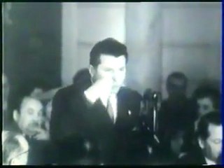 Pierre Poujade contre l'israélite Mendès France