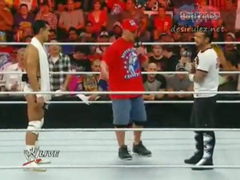 WWE Monday Night Raw 22/08/11 part 2/12 {HD}