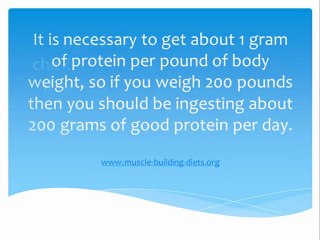 Bodybuilding Diet Tips