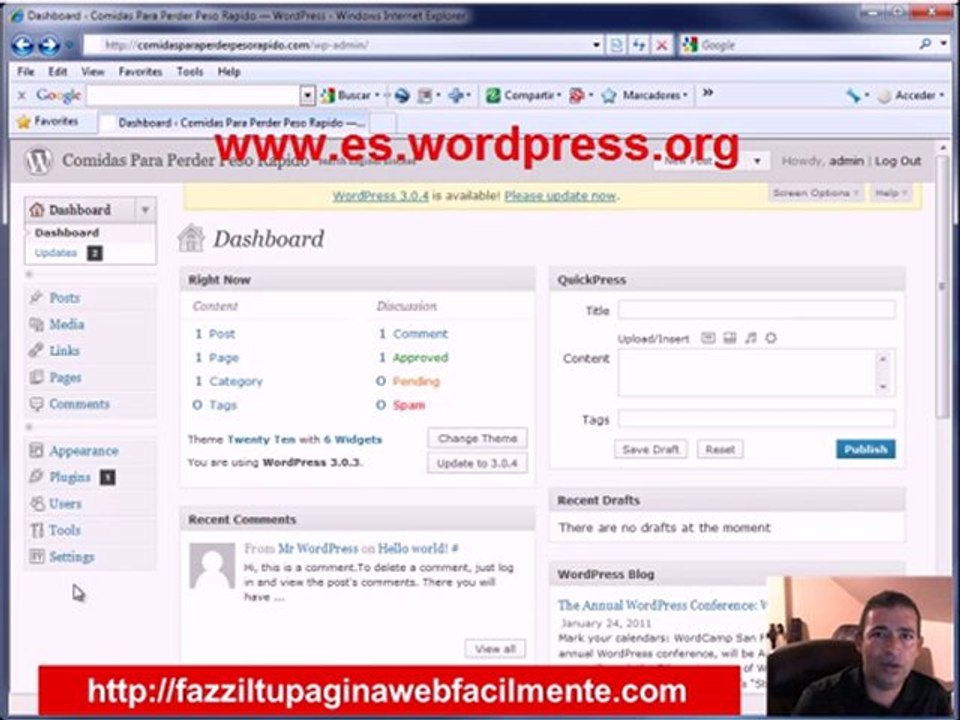 Como Instalar WordPress Paso a Paso - Parte 04