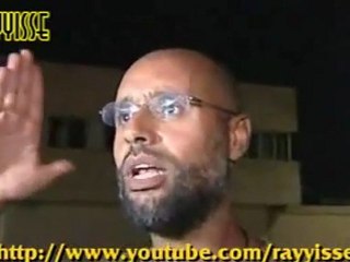 Saif  Al Islam en vie et libre mensonge tv CPI OTAN [23-08-2011]