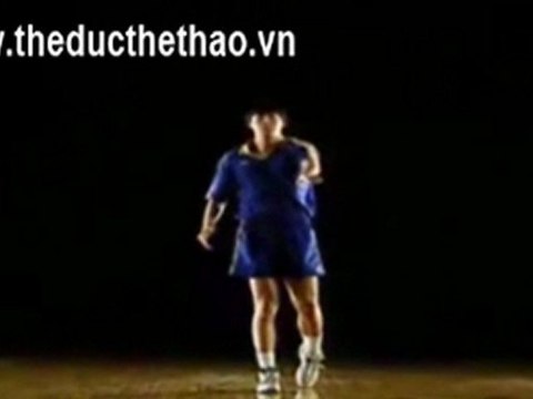 Bóng chuyền - Kỹ thuật phát bóng cao tay chính diện