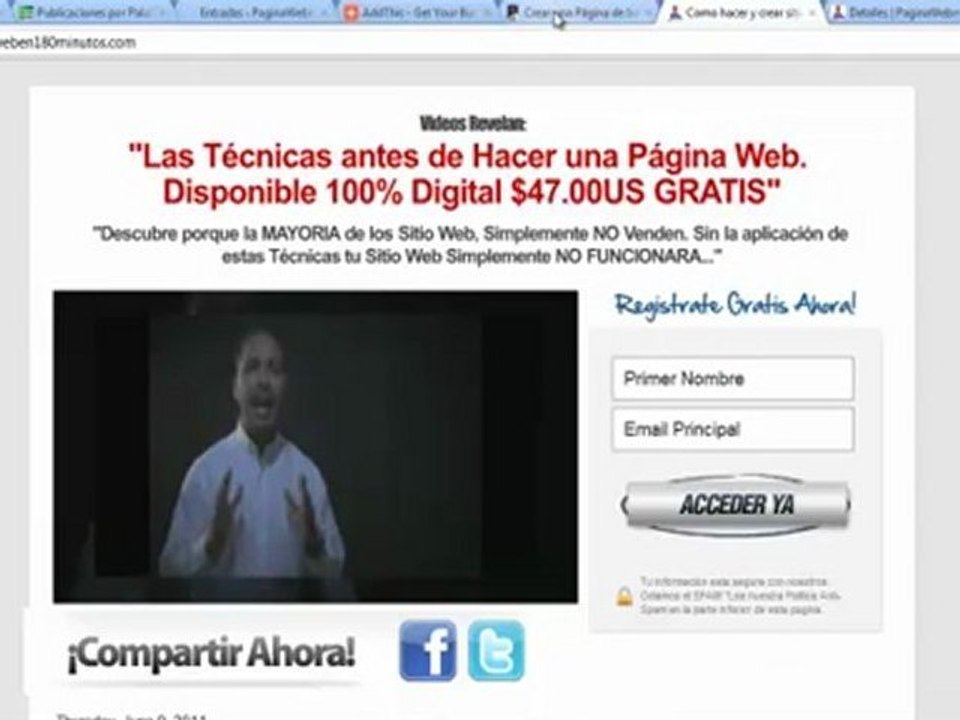 Crear una Página de Internet