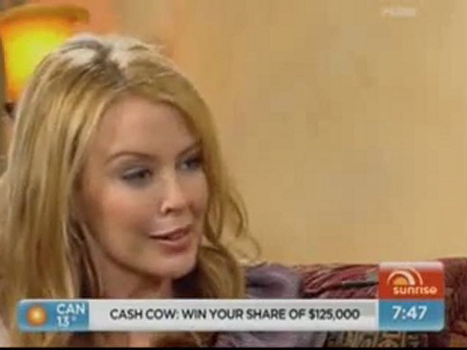 Kylie Minogue Sunrise Interview 2010 kylie