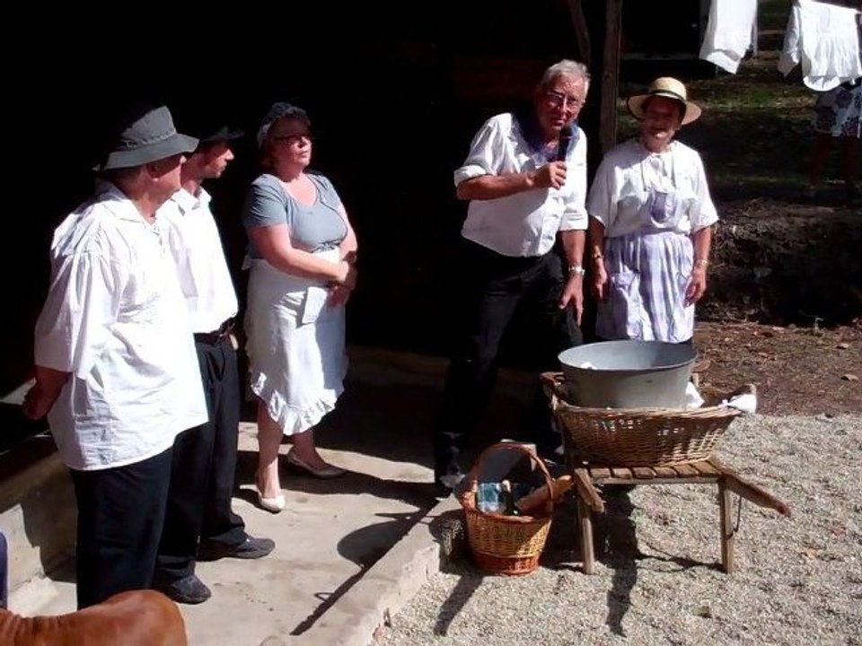 Présentation de l'historique du lavoir