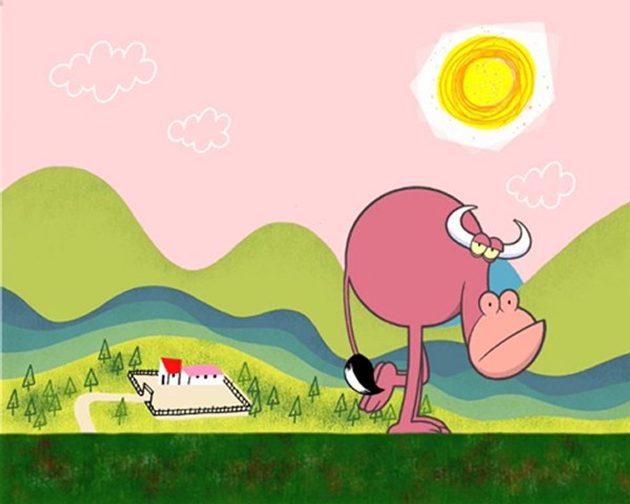The Cow does the Moonwalk