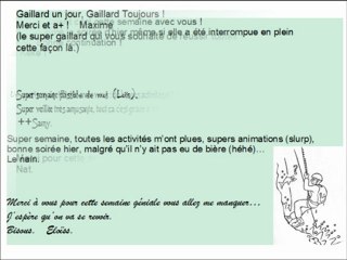 Livre d'Or Tro Ouf 2011