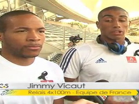 Sport365: Athletisme - Relais 4x100m Il n'y a pas que Lemaitre