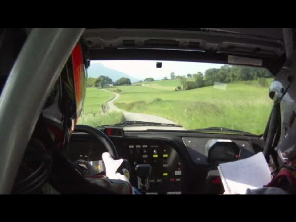 Caméra embarquée Jean Marie Cuoq Rallye de Chartreuse 2011 Voissant