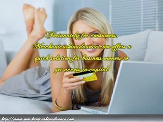 Companies Are Getting Merchant Cash First