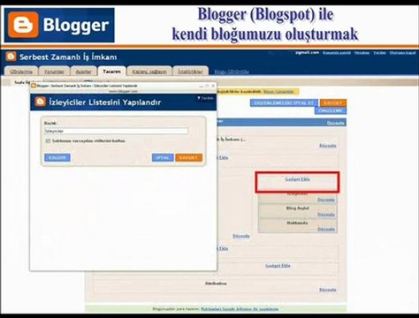 Ücretsiz Blog Açma Eğitimi