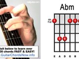 Abm Minor - Guitar Chord Lesson - Easy Learn How To ...