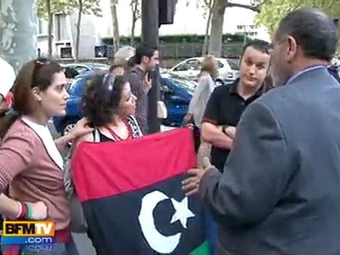 La joie des Libyens de France