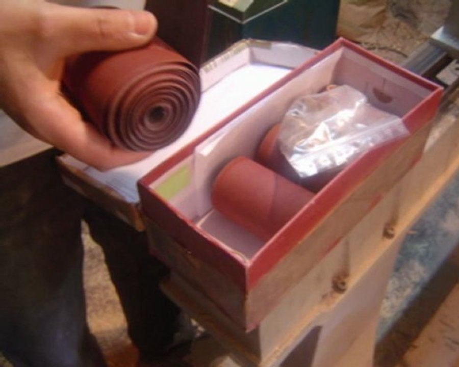 Fabrication d'arbalètes en bois pour le millénium de la collégiale d'Eymoutiers étape 2