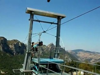 Arrivo Volo da Castelmezzano