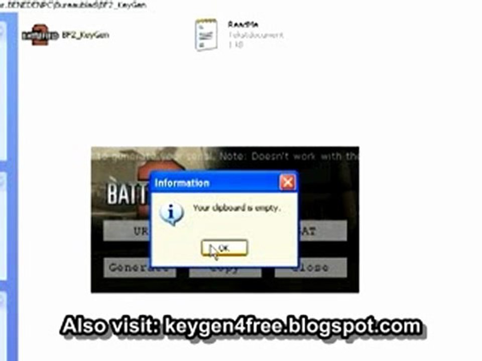 Battlefield 2 Keygen (online !!)   working BF2 crack Download Link