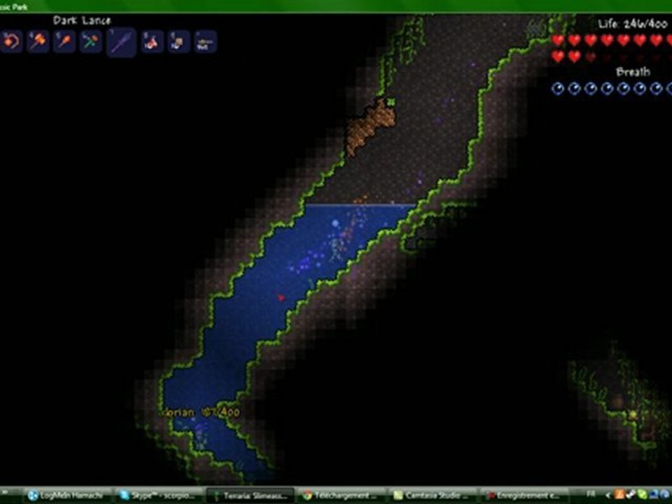 1ere Vidéo Commentée live : GO TERRARIA