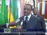 Audience par le Président du Ministre des Affaires Etrangères du Burundi