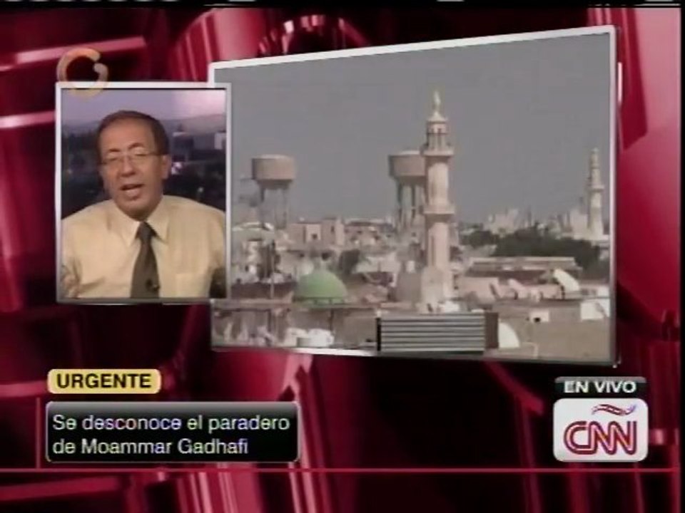 ¿Dónde está Gadafi?