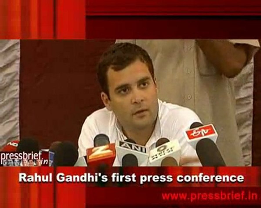 Rahul Gandhi's first press conference-Part 5