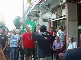 Διαμαρτυρία φιλάθλων του Ολυμπιακού Βόλου - e-Volos.gr