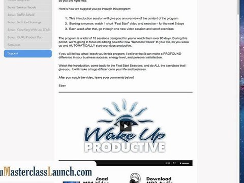 Guru Master Class: PROVEN Internet Marketing System [BONUS]