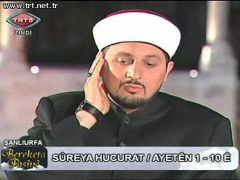 Mustafa Özcan Güneşdoğdu Sûreya hucurat Remezanê 2011 TRT 6