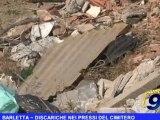 Barletta | Discariche nei pressi del cimitero