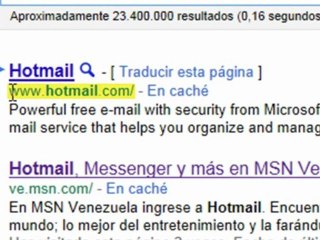 Como entrar a una web o tu correo