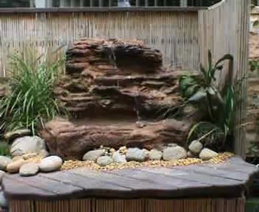 Yapay kaya şelale havuz 02