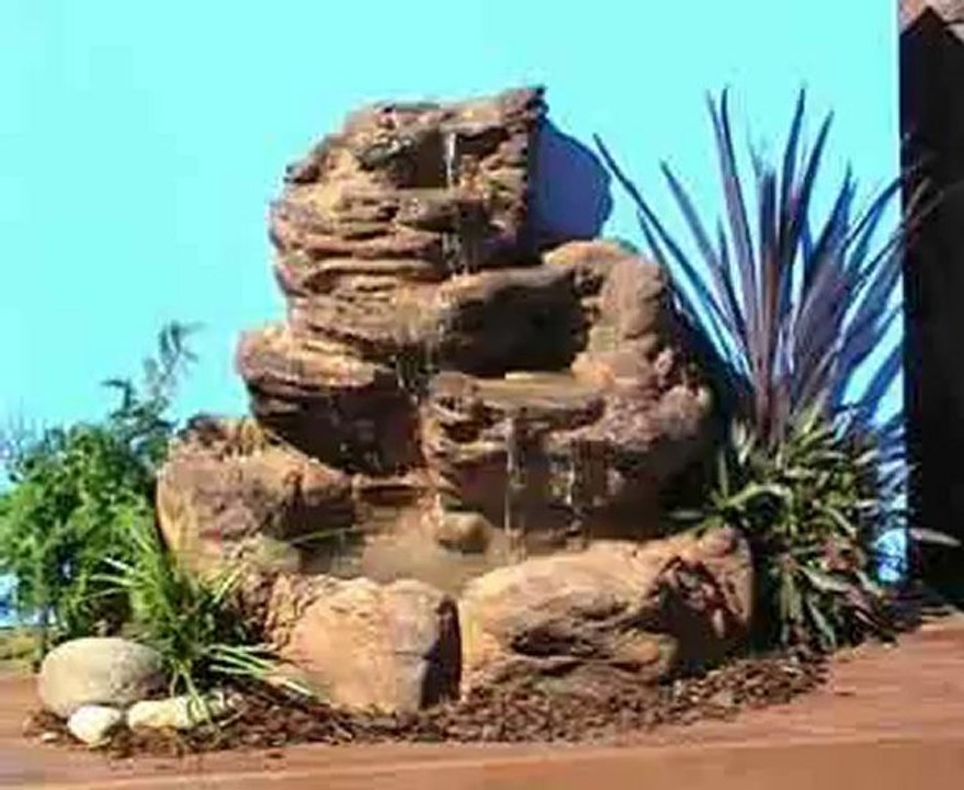 Yapay kaya şelale havuz 03