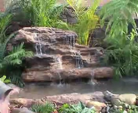 Yapay kaya şelale havuz 12