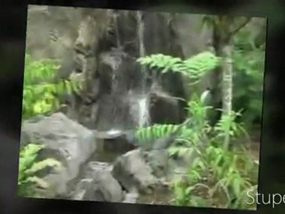 Sebal Şelale, yapay kaya şelale örnekleri