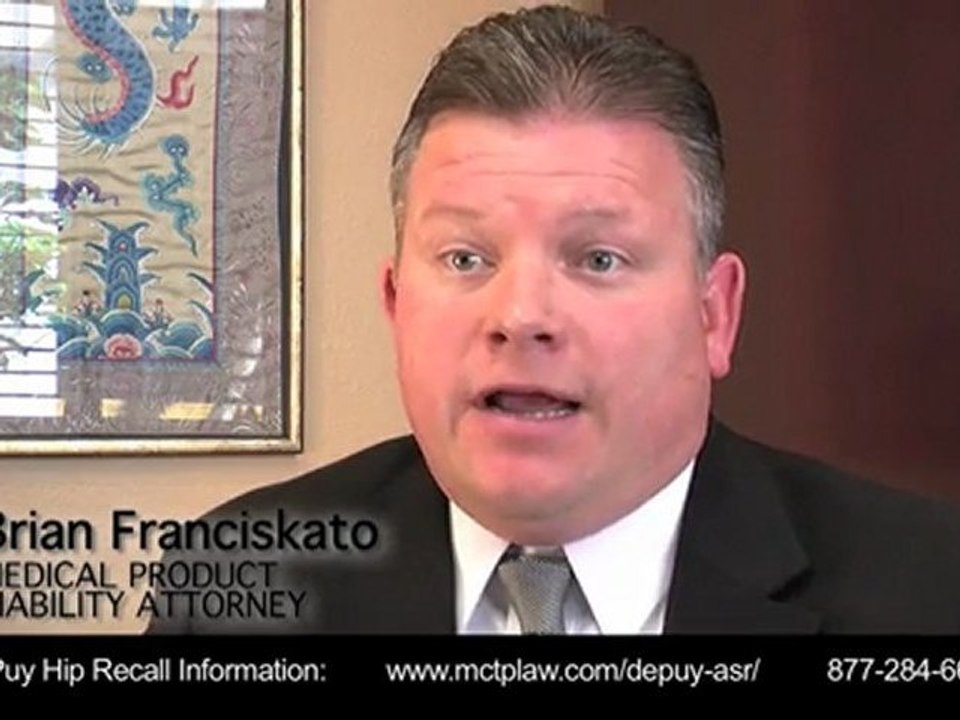 Why we don't sue doctors in Depuy ASR Hip Recall Cases