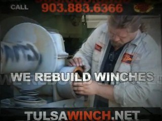 Tulsa Rufnek 45P Planetary Hydraulic Winch