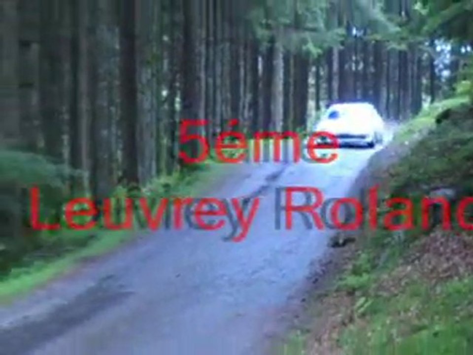 26éme rallye des vallées 2011