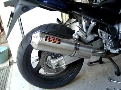 Mon nouveau pot sur mon 1250 Bandit