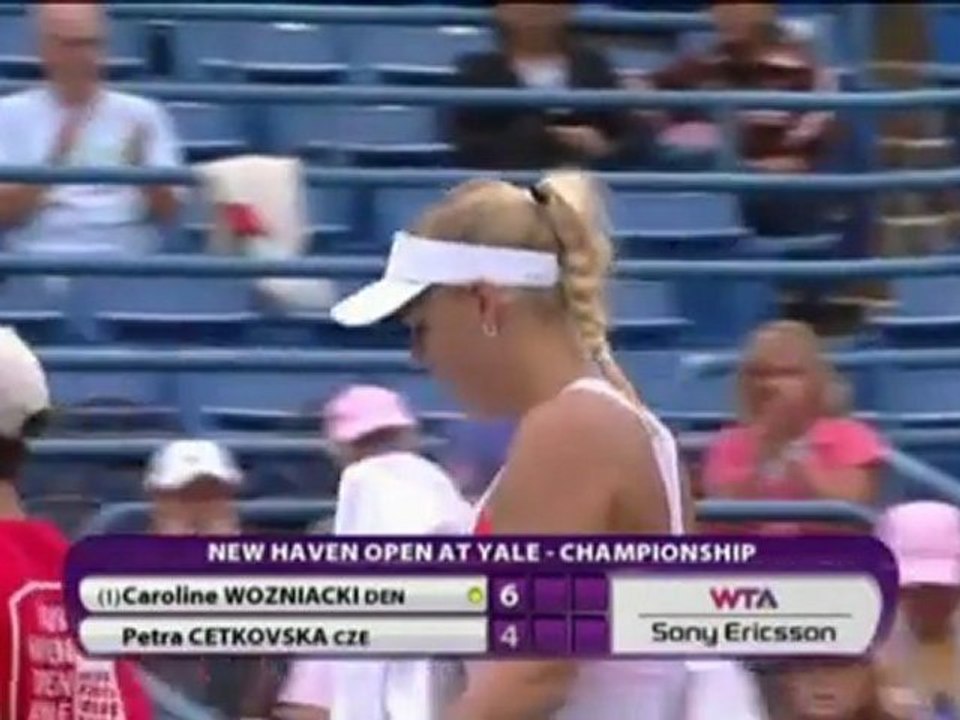 New Haven - Wozniacki gewinnt zum 4. mal in Folge