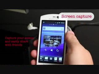 Sony Ericsson Xperia software update features