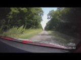 rallye des lacs 2011 camera embarquée es 5 villeneuve JP MONNIN Micka CHATELAIN SAXO N2