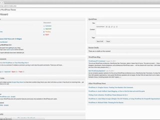 WordPress: Intro to Dashboard