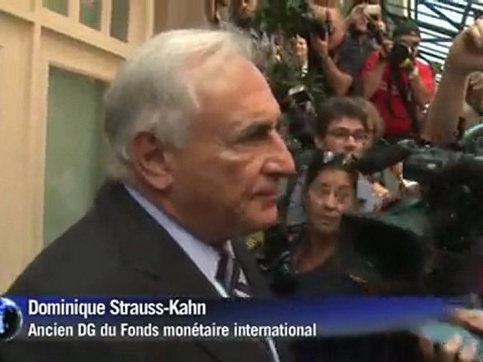 "J'ai hâte de rentrer dans mon pays, mais j'ai quelques petites choses à finir avant de pouvoir partir. Je m'exprimerai plus longuement quand je serai en France"