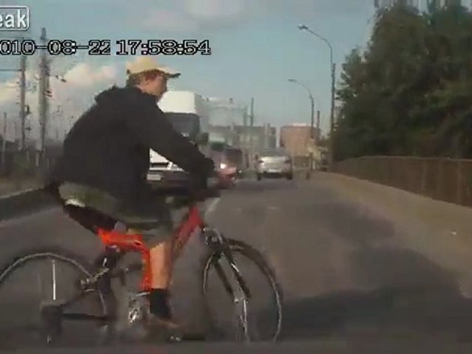 Sober russischen schnell auf die Bremse