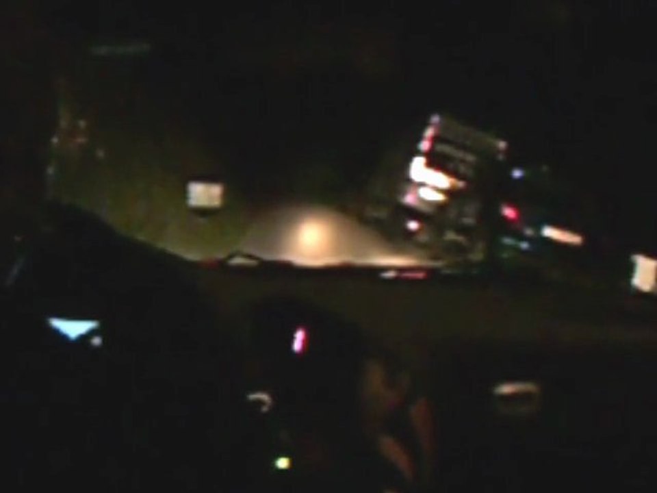 Rallye des Lacs 2011 - ES2 nocturne - Cédric Racine - Gilles Lavry