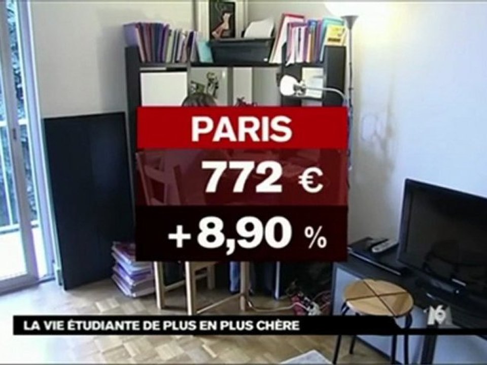 Chère rentrée pour les étudiants : l'UNEF dans le 12H45 de M6