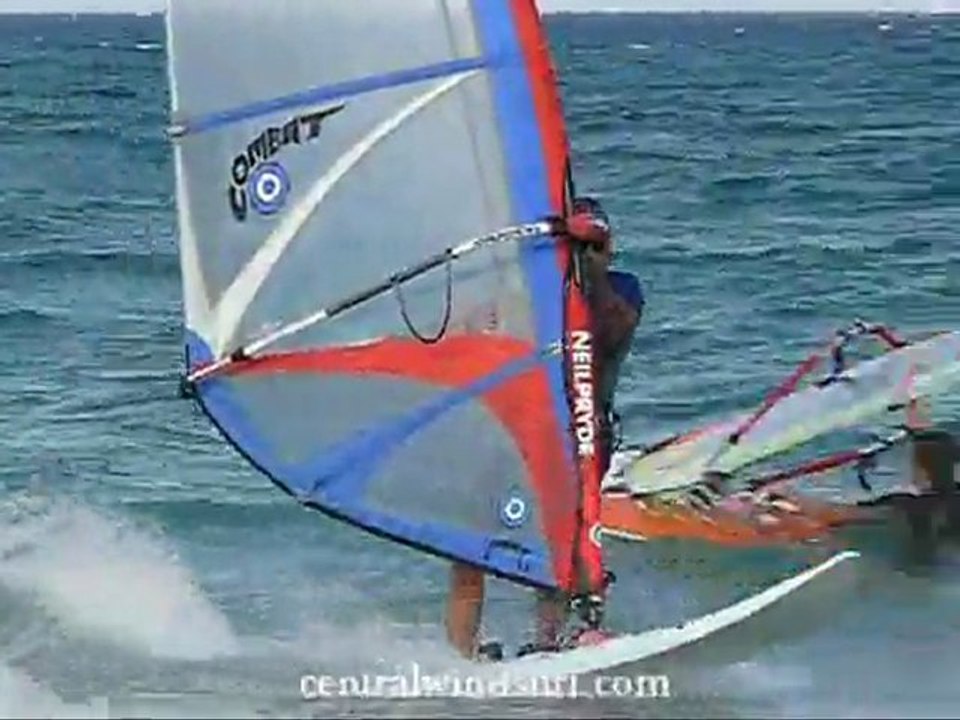 Funboard par sud est au Central Windsurf d'Argeles