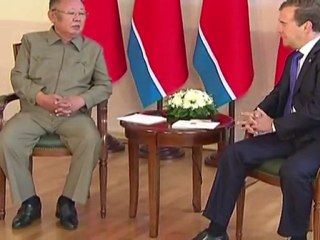 North Korean leader in Russia for rare talks