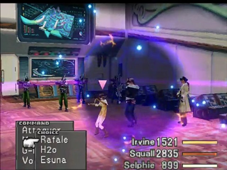 Final Fantasy VIII BGU vs Galbadia