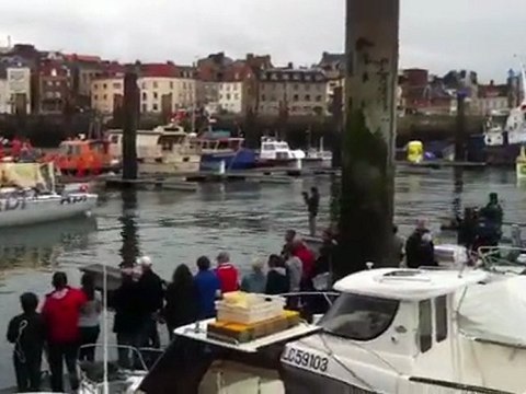 Arrivée de la Solitaire du Figaro, Dieppe, France Bleu
