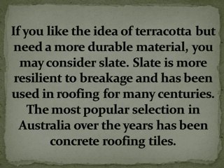 Choosing the Right Roof for Your Home